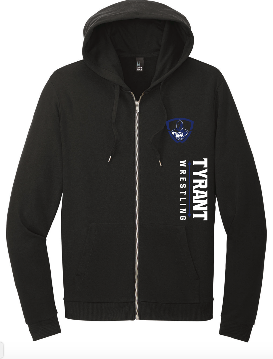 Full-Zip Hoodie-Black