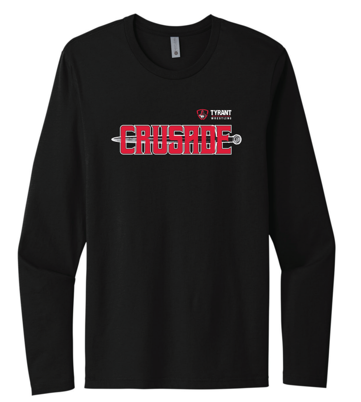 Crusade Long Sleeve Shirt-Black