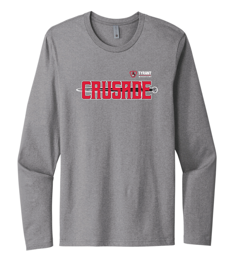 Crusade Long Sleeve Shirt-Gray