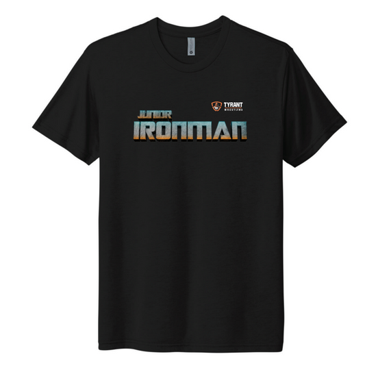 Jr Ironman Short Sleeve Shirt-Black