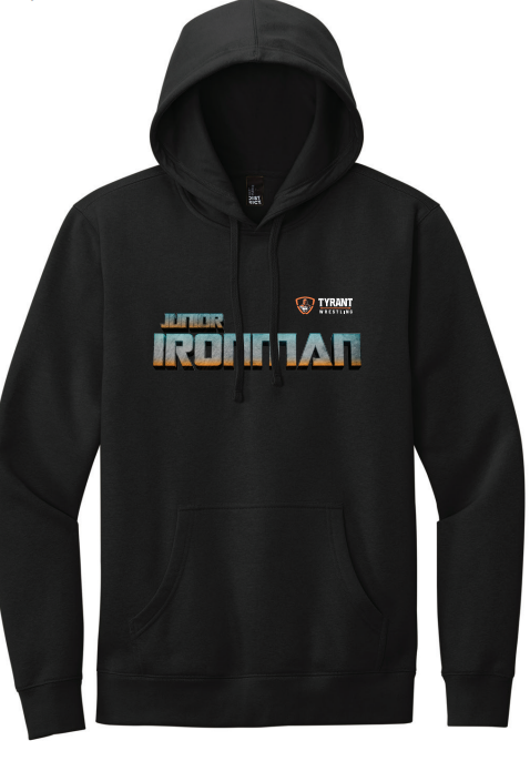 Jr Ironman Hood-Black