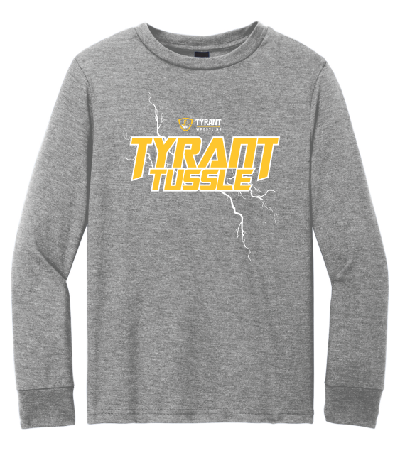 Tussle Youth Long Sleeve Shirt-Gray